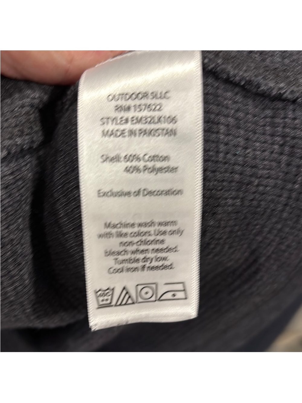 Eddie Bauer Black Crewneck Sweater - Picture 5 of 5